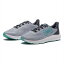 [UNDER ARMOUR]アンダーアーマーUA チャージド パスート3 ビックロゴ(3026523)(105)ModGray/Caスティールerock/RadialTurquoise