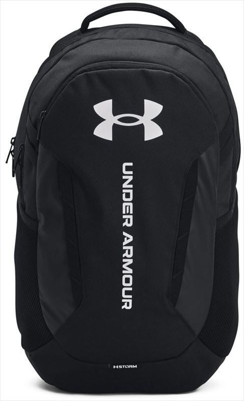 [UNDER ARMOUR]アンダーアーマーUA ハッスル6.0 バックパック(1384672)(002)ブラック/ブラック/ホワイト(4)