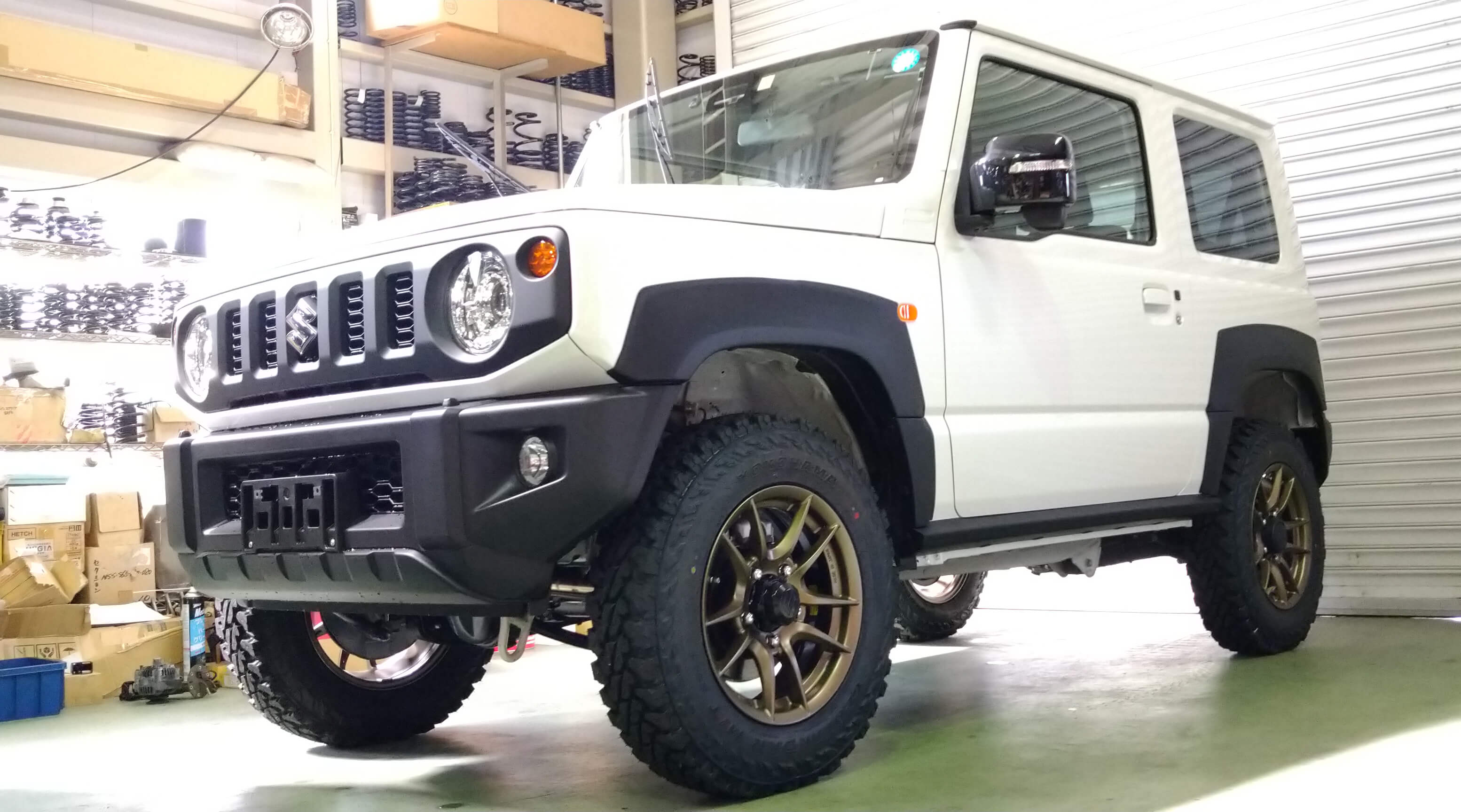 フェンダー&サイドシルエクステンション ワイドボディフルキット ジムニー JB64W シルクロード オーバ..