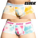 【3888】EGDE≪ TIE-DYE スーパーローライズ ショートボクサー