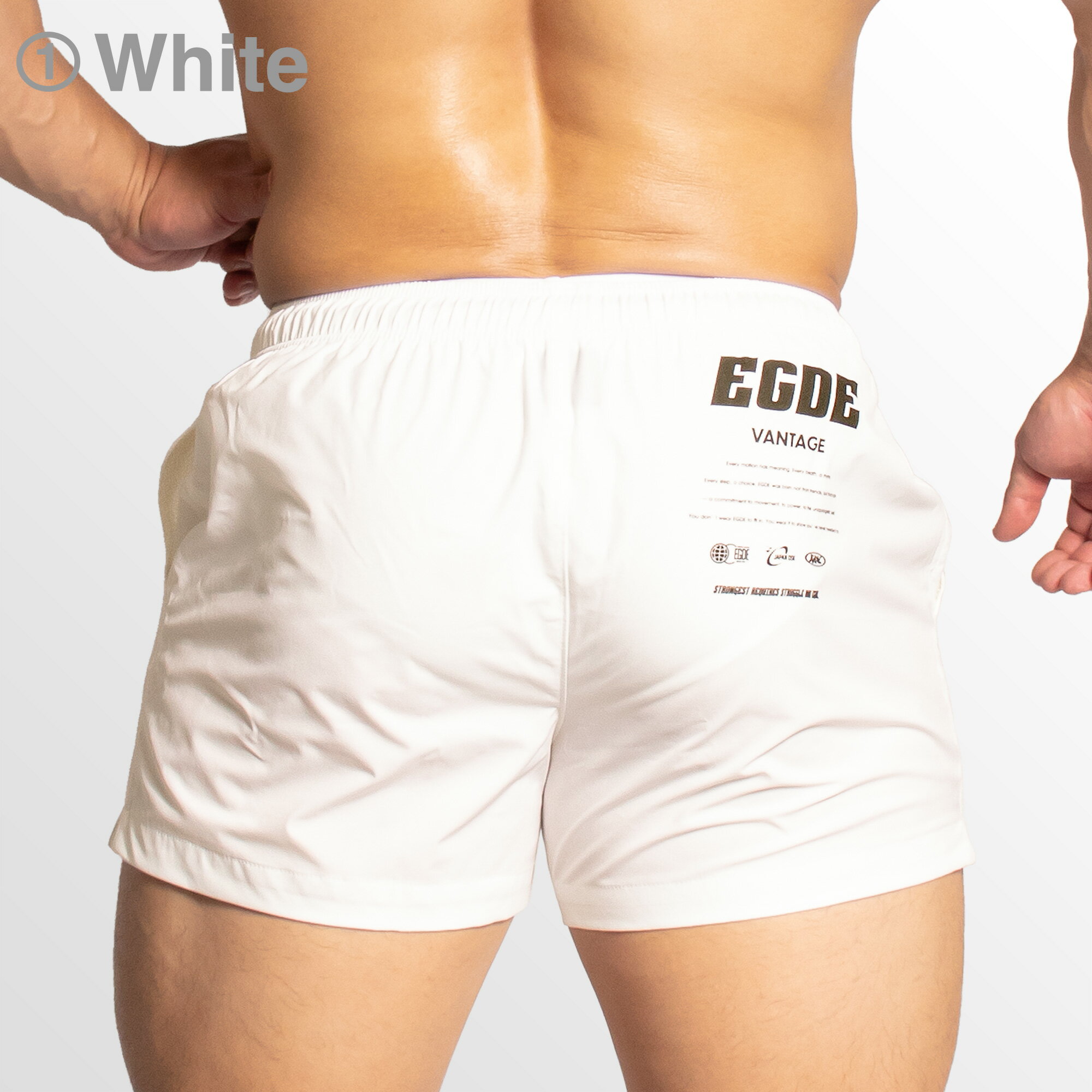 【3877】VANTAGE 4way active stretch short pants