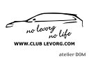 アトリエDOMレヴォーグNO LEVORG NO LIFEステッカー (Sサイズ)