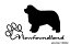[犬のステッカー]『DOG STICKER』少し大きめのドッグステッカーニューファンドランド