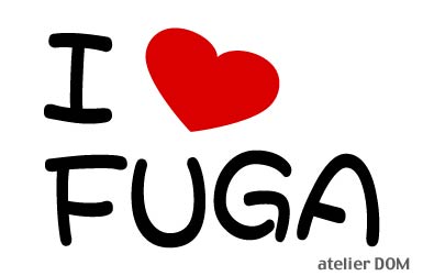 Rakuten - I LOVE FUGAフーガまるもじステッカー