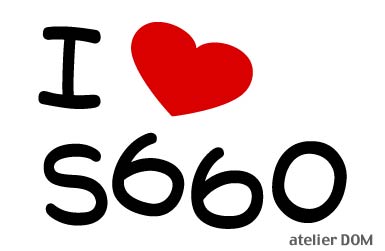 Rakuten - I LOVE S660まるもじステッカー