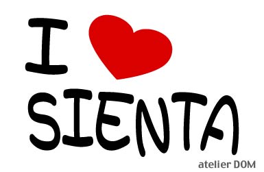 I LOVE SIENTAシエンタまるもじステッカー