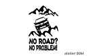 エクストレイル 32 オフロード ステッカーNO ROAD NO PROBLEM ニッサン X-TRAIL