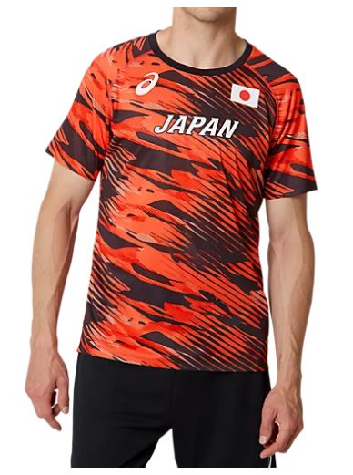アシックス asics 陸上日本代表オーセンティックシャツ 2091A128-600 ユニセックス スポーツ ウェア