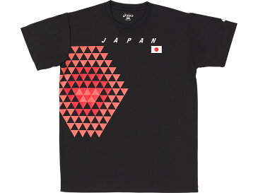 アシックス ジュニア 世界陸上日本代表応援TシャツA17B00-JP90 世界陸上