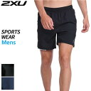 2XU ツータイムズユー エアロ 7インチ ショート MR6904B メンズ スポーツ ランニング ウエア スーパーセール