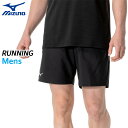 ミズノ MIZUNO ランニングクイックドライパンツ(オーロラ) J2MBA505 ブラック メンズ ランニング ウエア 23FW