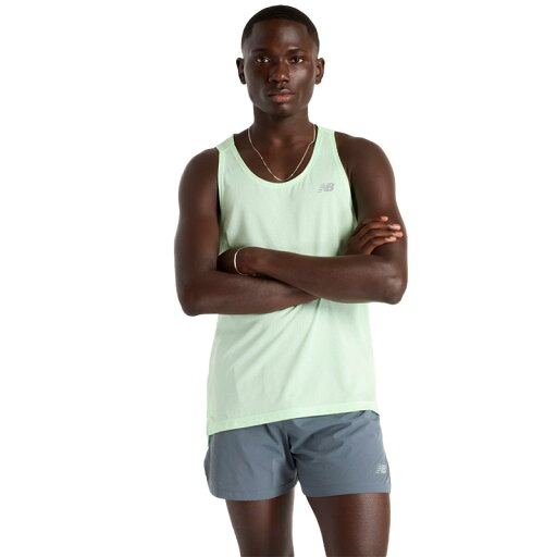 ニューバランス New Balance NB Athletics シングレット MT41250-MEW メンズ ランニング ウエア 25SS ニューバランス New Balance NB Athletics シングレット MT41250-MEW メンズ ランニング ウエア 25SS