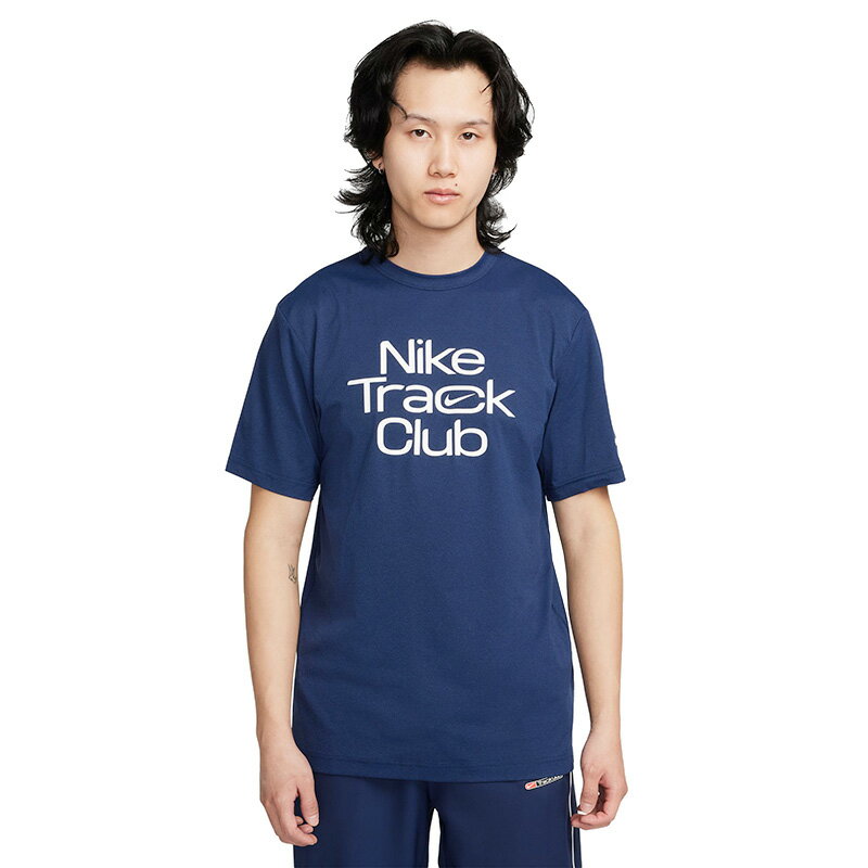 ナイキ NIKE トラッククラブ Dri-FIT ショートスリーブ ランニングトップ FB5513-410 メンズ ランニング ウエア Tシャツ