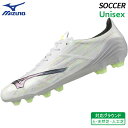 ミズノ MIZUNO アルファ 2 プロ P1GA256409 ユニセックス サッカー スパイク フットボール シューズ 土 天然芝 人工芝