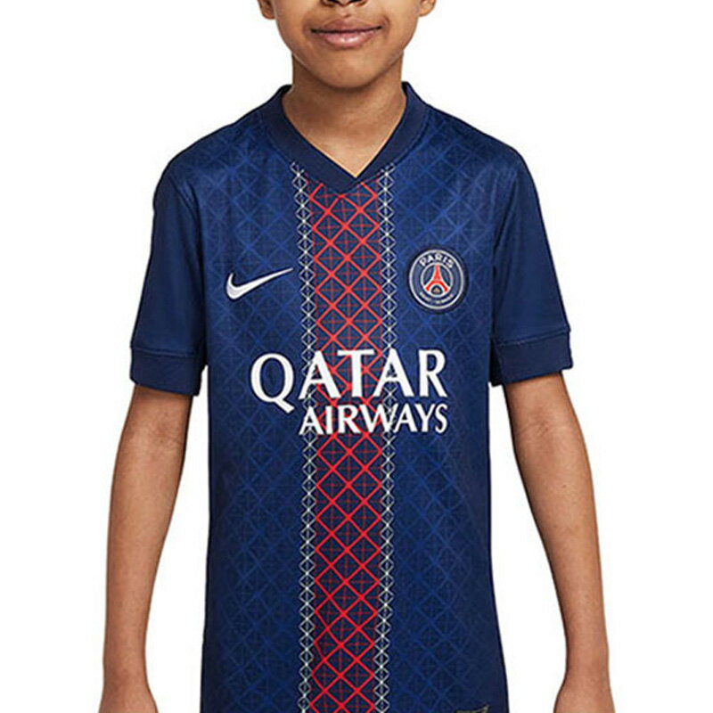 ナイキ NIKE ジュニア パリ サンジェルマン 25-26 ホーム 半袖レプリカ ユニフォーム HJ5293-411 子供 サッカー フットボール ウェア