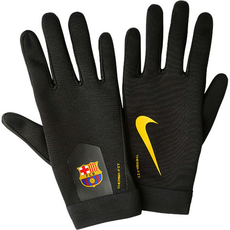 ナイキ NIKE FCバルセロナ アカデミー THERMA-FIT グローブ IH1383-010 大人 サッカー フットボール 防..