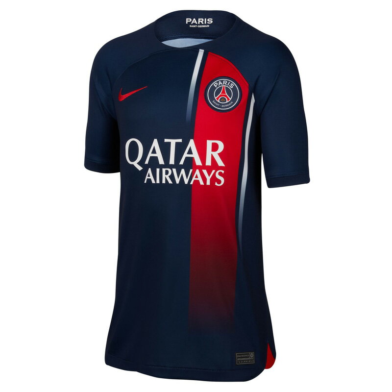 ナイキ NIKE PSG 2023/24 スタジアム ホーム DX2768-411 ジュニア スポーツ ウェア USサイズ 半袖レプリカ ユニフォーム