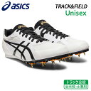 アシックス asics エフォート13 1093A167-100 メンズ レディース ユニセックス 陸上競技 スパイク スパイク オールウェザー 土兼用 トラッ...
