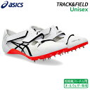 【30%OFF SALE】アシックス asics サイバーブレード 16 1093A134-100 陸上 スパイク 短距離 100~400m ハードル