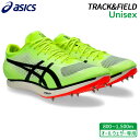 アシックス asics コスモレーサー MD 3 1093A221-750 陸上 スパイク 中距離専用 800〜1,500m 25SS