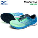 ミズノ MIZUNO ウエーブデュエル 4 U1GD255001 ユニセックス 陸上 レーシング シューズ 25SS
