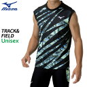 ミズノ MIZUNO MTCドライエアロフロープラクティスシャツ U2MAC01293 ユニセックス 陸上 ウエア ノースリーブ シャツ 汗処理 通気性 吸汗速...