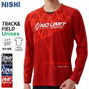 【SALE】ニシスポーツ NISHI グラフィックライトロングスリーブシャツ 2811A449 ユニセックス ランニング 陸上 ウエア 24AW