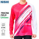 ニシスポーツ NISHI グラフィックジャカードロングスリーブシャツ 2811A595-700 ユニセックス ランニング 陸上 ウエア 25AW
