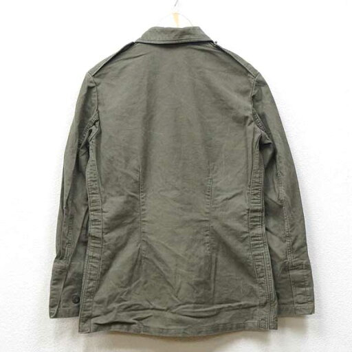 【中古】実物 ドイツ軍 モールスキンジャケット 初期型 ビンテージ 前期型 アウター モールスキン ミリタリー 連邦軍 ユーロ アーミー USED 古着