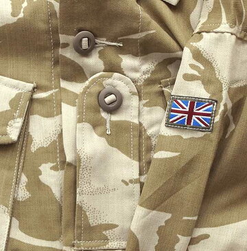 新品◆実物 イギリス軍 TROPICAL COMBAT ジャケット デザートDPMカモフラージュ♪ミリタリー デッドストック アウトドア 北欧 ユーロ 放出品 UK 英軍 迷彩