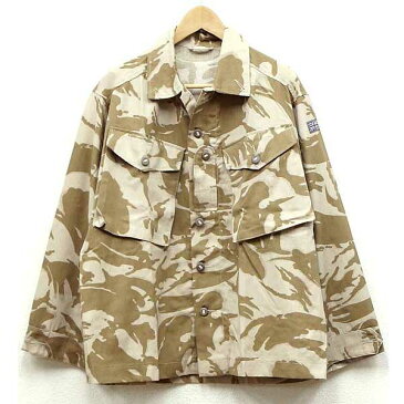 新品◆実物 イギリス軍 TROPICAL COMBAT ジャケット デザートDPMカモフラージュ♪ミリタリー デッドストック アウトドア 北欧 ユーロ 放出品 UK 英軍 迷彩