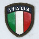 【中古】実物 イタリア軍 ベルクロ付き ワッペン パッチ 国旗 ジャケット USED 古着 VINTAGE
