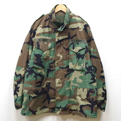 【中古】美品◆実物 米軍 M-65 フィールドジャケット ワッペン付き ウッドランドカモ 最終型 1996年製 ミリタリー USED アーミー WOODLAND アメリカ 放出品 迷彩 古着 VINTAG 【中古】美品◆実物 米軍 M-65 フィールドジャケット ワッペン付き ウッドランドカモ 最終型 1996年製 ミリタリー USED アーミー WOODLAND アメリカ 放出品 迷彩 古着 VINTAG