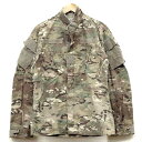 良好品◆実物 米陸軍 BDU マルチカムフィールドジャケット アラミド繊維♪US.ARMY 軍物 OCP ミリタリー ユニフォーム 迷彩 MultiCam 米軍 アーミー