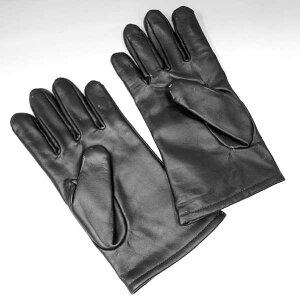 【中古】美品◆実物 米軍 レザーグローブ 2000年代 ブラック ♪グラブ バイク用品 アメリカ 手袋 革 ミリタリー アーミー バイカー 軍物 放出品 USED 古着
