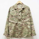 【中古】美品◆実物 イギリス陸軍 MTP マルチカム コンバットシャツ ジャケット♪ミリタリー カモフラージュ アウトドア 北欧 ユーロ 放出品 UK 英軍 迷彩