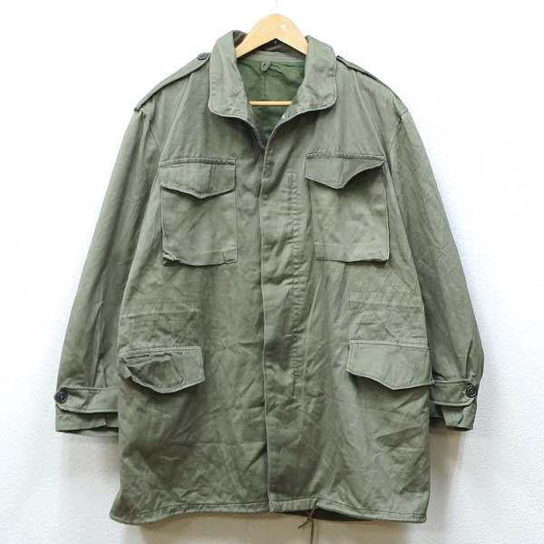 Rakuten - 【中古】良好品◆実物 ギリシャ軍 フィールドジャケット ヴィンテージ 80年代 グリーン ミリタリー USED 古着 VINTAGE 80s