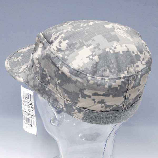 【レディース特価】新品◆実物 米軍 ACUデジタル フィールドキャップ リップストップ生地 デッドストック 女性 ウーマン ハット 迷彩 マリーン アメリカ 帽子 ストリートミリタリー アーミー アウトドア