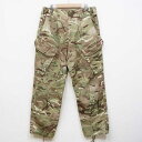 【中古】美品◆実物 イギリス軍 TROUSER COMBAT WARM WEATHER MTP マルチカム カーゴパンツ♪ミリタリー テンパレイト ユーロ 軍パン