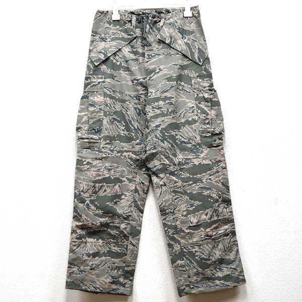 【中古】美品◆実物 米空軍 ECWCS タイガーカモ ゴアテックスパンツ ABU APECS AIR FORCE GORE-TEX♪デジタル迷彩 USAF ミリタリージャケット 装備品 アウトドア アメリカ軍 US 軍パン