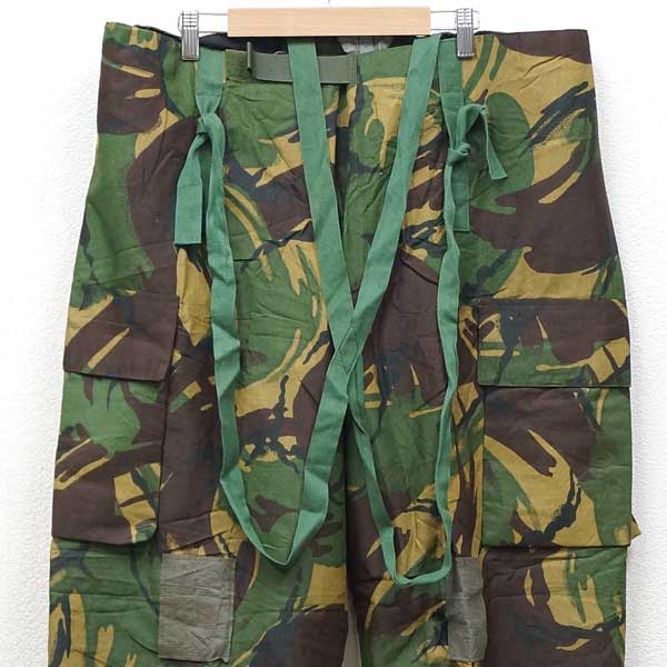 【中古】良好品◆実物 イギリス軍 UK DPM ケミカルパンツ 迷彩 ミリタリー カーゴ アーミーコンバット 古着 USED