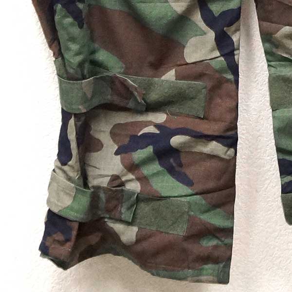 【中古】美品◆実物 米軍 ケミカル オーバーパンツ ウッドランドカモ 迷彩 防護服 アテックス ミリタリー TRNG ONLY アウトドア アメリカ