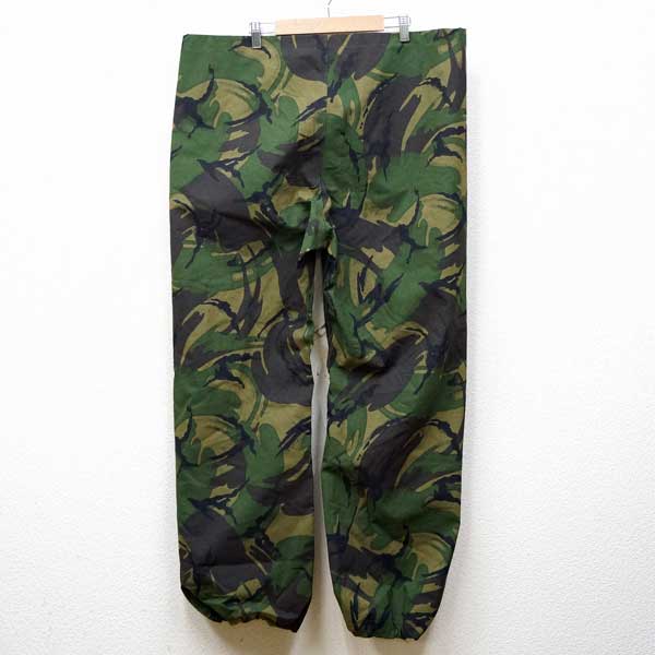 【中古】実物 イギリス軍 UK DPM ナイロンパンツ カモフラージュ 迷彩 ミリタリー コンバット USED 古着