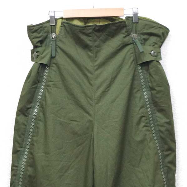 【中古】新品同様◆実物 スウェーデン軍 M-90 コールドウェザーパンツ グリーン ヴィンテージ ミリタリー ボトムス 中綿 USED メンズ ボトム 古着 サイドジップ