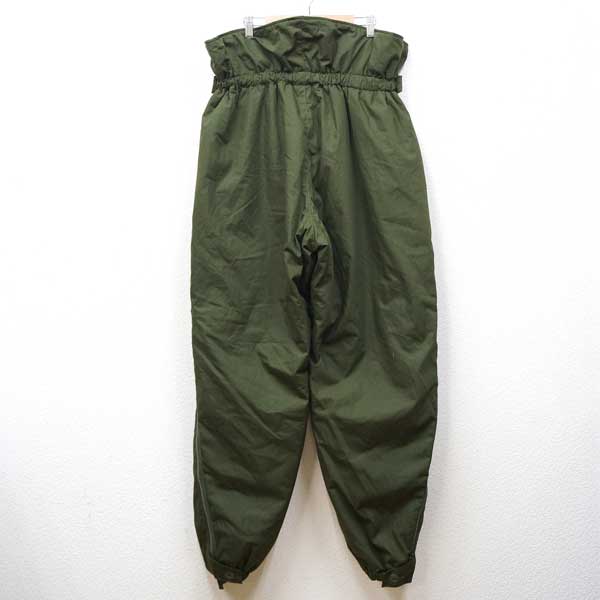【中古】新品同様◆実物 スウェーデン軍 M-90 コールドウェザーパンツ グリーン ヴィンテージ ミリタリー ボトムス 中綿 USED メンズ ボトム 古着 サイドジップ