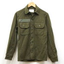 【中古】美品◆実物 米軍 ウールシャツ OG-108 1967年製 ヴィンテージ 前期型 ジャケット ミリタリー アーミー ARMY ワーク メンズ アウトドア...