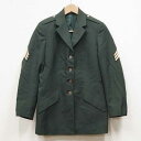 【レディース特価】【中古】美品◆米陸軍 US.ARMY レディース ドレスジャケット ワッペン付き 1990年代 モスグリーン♪ミリタリー 制服 ヴィンテージ アメリカ ウーマン 女性 軍服 軍物