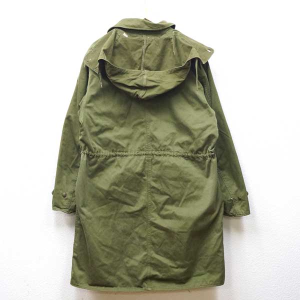 【中古】実物 ユーロ フィールドパーカー コート1960年代 ヴィンテージ ミリタリー モッズ 軍物 アウトドア 軍用 アウター ユーロ USED 古着