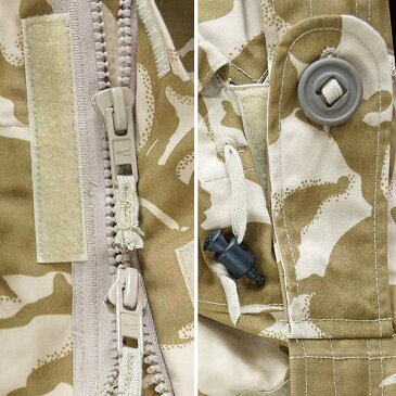 新品◆実物 イギリス軍 スモックデザートDPMカモ パーカー WINDPROOF ウィンドプルーフ♪デッドストック ミリタリー デッドストック アウトドア マウンテン 防水 北欧 レインウェア ユーロ 放出品 迷彩