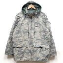 【中古】新品同様◆実物 米軍 ECWCS タイガーカモ ゴアテックスパーカー ABU GORE-TEX♪デジタル迷彩 ミリタリージャケット 軍物 装備品 スキー スノボ アウトドア アメリカ軍 US